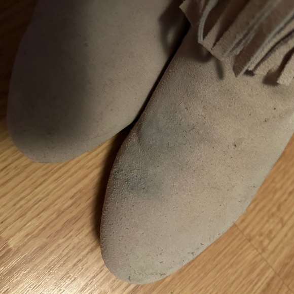 Fringed short boots - Picture 4 of 6